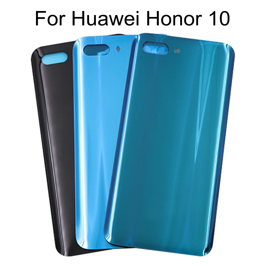 

For Huawei Honor 10 COL-L09 COL-L29 Battery Back Cover 3D Glass Panel Honor10 Rear Door Housing Case Camera Lens Adhesive Replac
