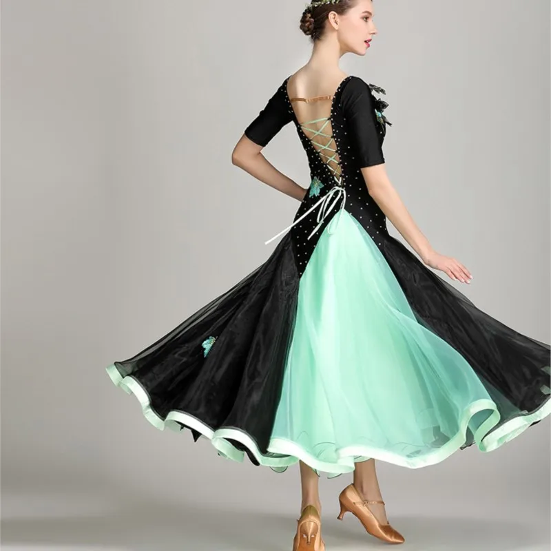 

Unique Design Women Girls Sexy Performance Wear Ballroom Dance Dress
