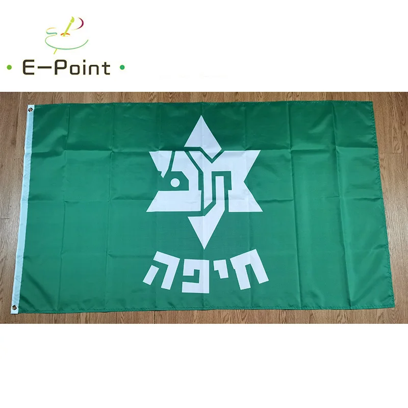 

Старый ретро Maccabi Haifa флаг ФК зеленый 3 фута * 5 футов (90*150 см) размер украшения для дома флаг баннер