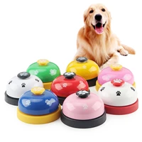 paw print pet called dinner bell training interactive dog cat toys feeding reminder bells for small medium large dog accessories