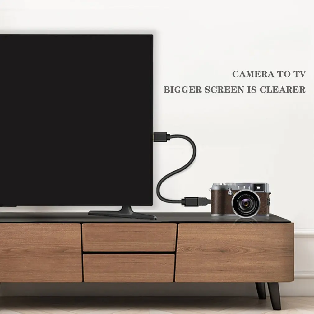 Адаптер Micro HDMI-совместимый с адаптер 1080P штекер HDMI-совместим Raspberry Pi 4 Model B |
