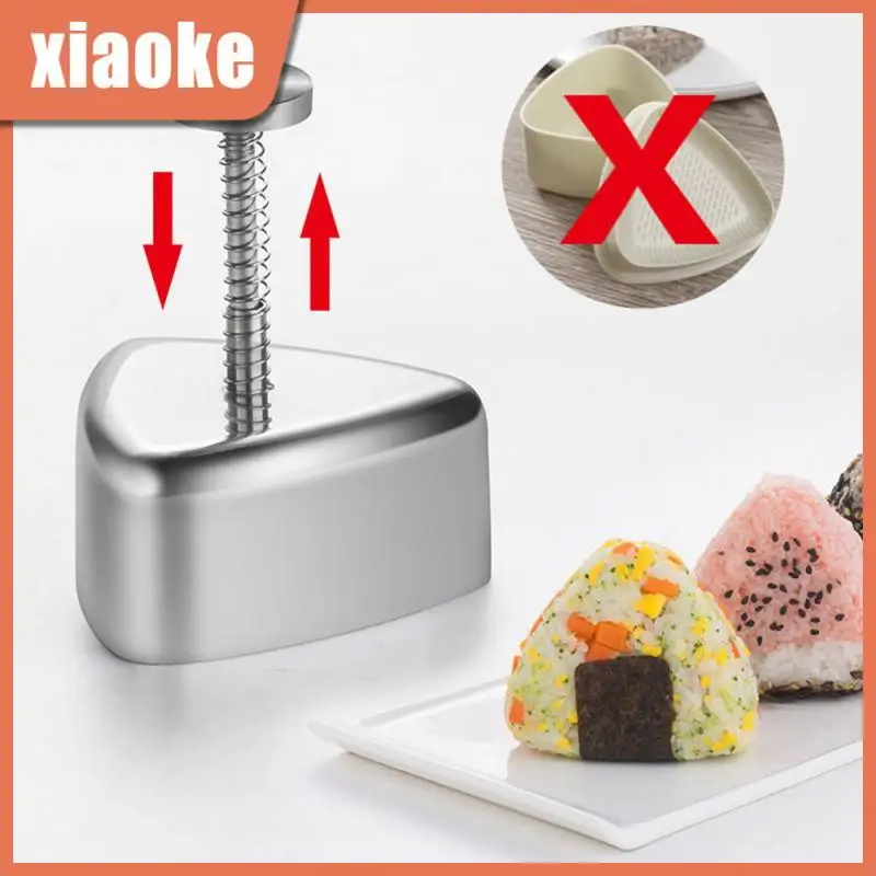 

Diy Childrens Baby Bento Set Rice Ball Bento Machine Mould Non-stick Seaweed Press Device Mold Easy Demould Durable Kitchentool