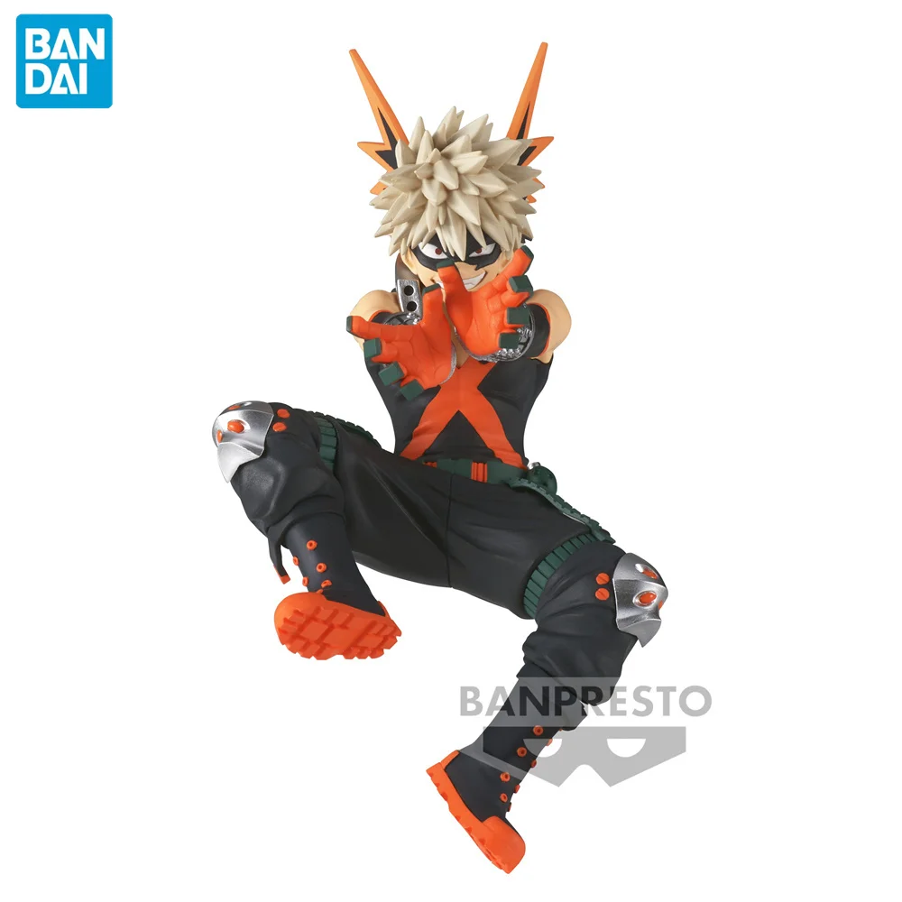 

Bandai Original My Hero Academia Anime Figure Bakugou Katsuki PVC Action Figures BANPRESTO Boku no Hero Academia Model Toys Gift