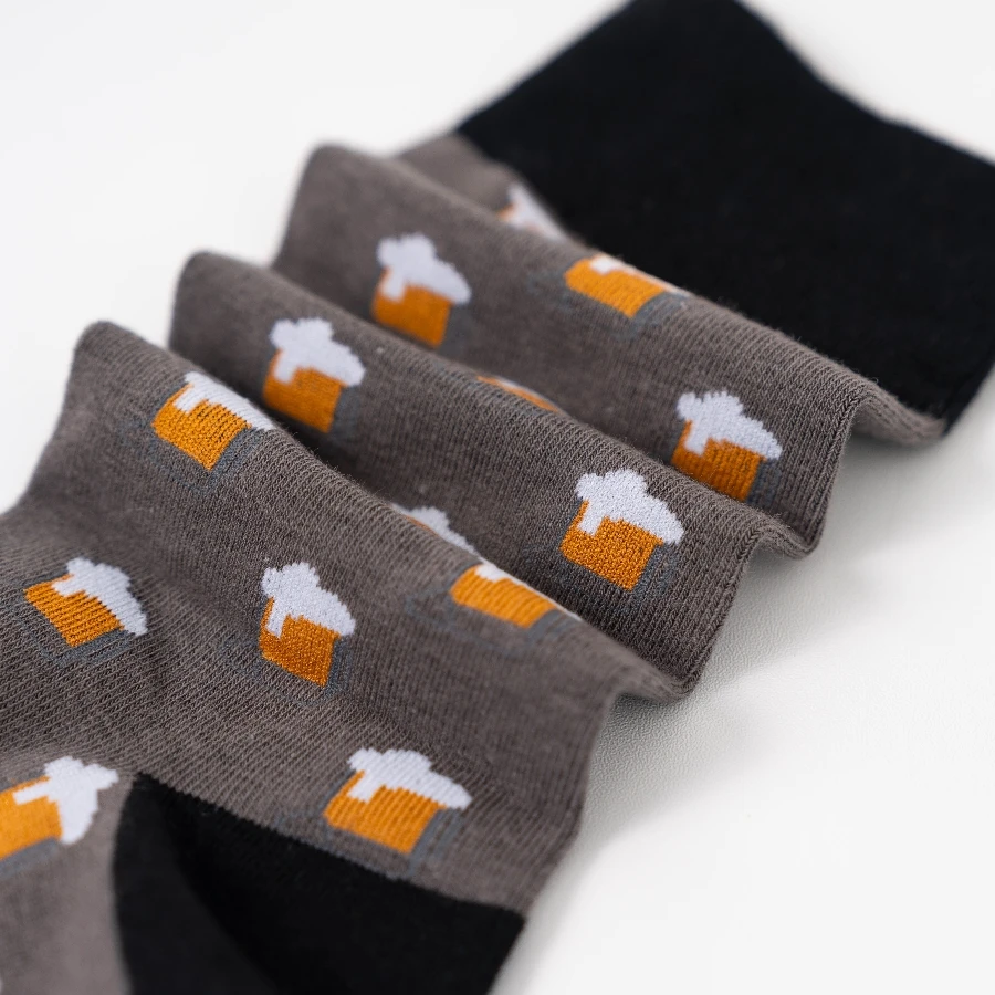 MYORED мужские хлопковые носки темно-серые