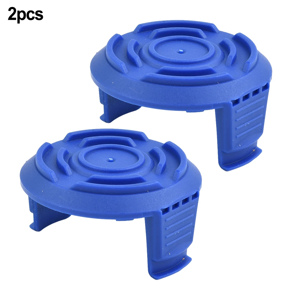 

2 Pcs Spool Cover Cap For Qualcast Grass Trimmer YT7403-08/GTLi20 Replacement For Black Decker Cap Spring