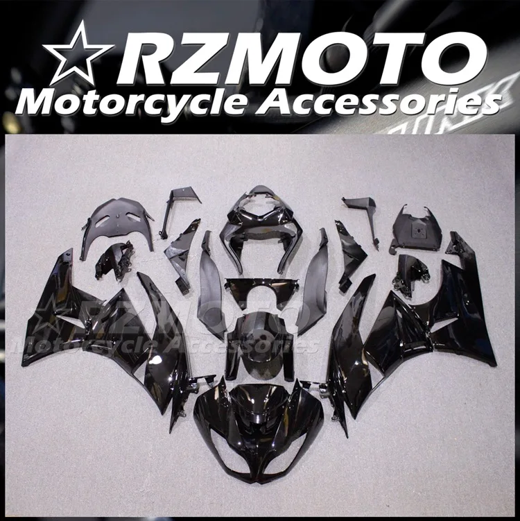 

Новый комплект обтекателей из АБС-пластика подходит для Kawasaki Ninja ZX-6R ZX6R 636 599 2009 2010 2011 09 10 11 12 комплект обтекателей черный яркий
