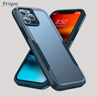 sturdy hybrid color heavy duty phone case for iphone 13 pro matte shockproof hard back cover