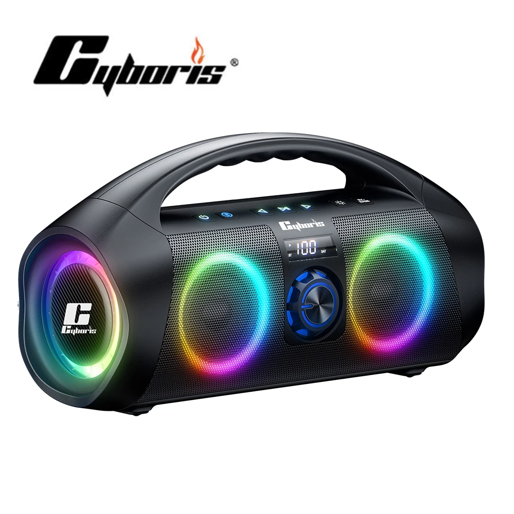 

Портативная беспроводная Bluetooth-колонка, 120 Вт