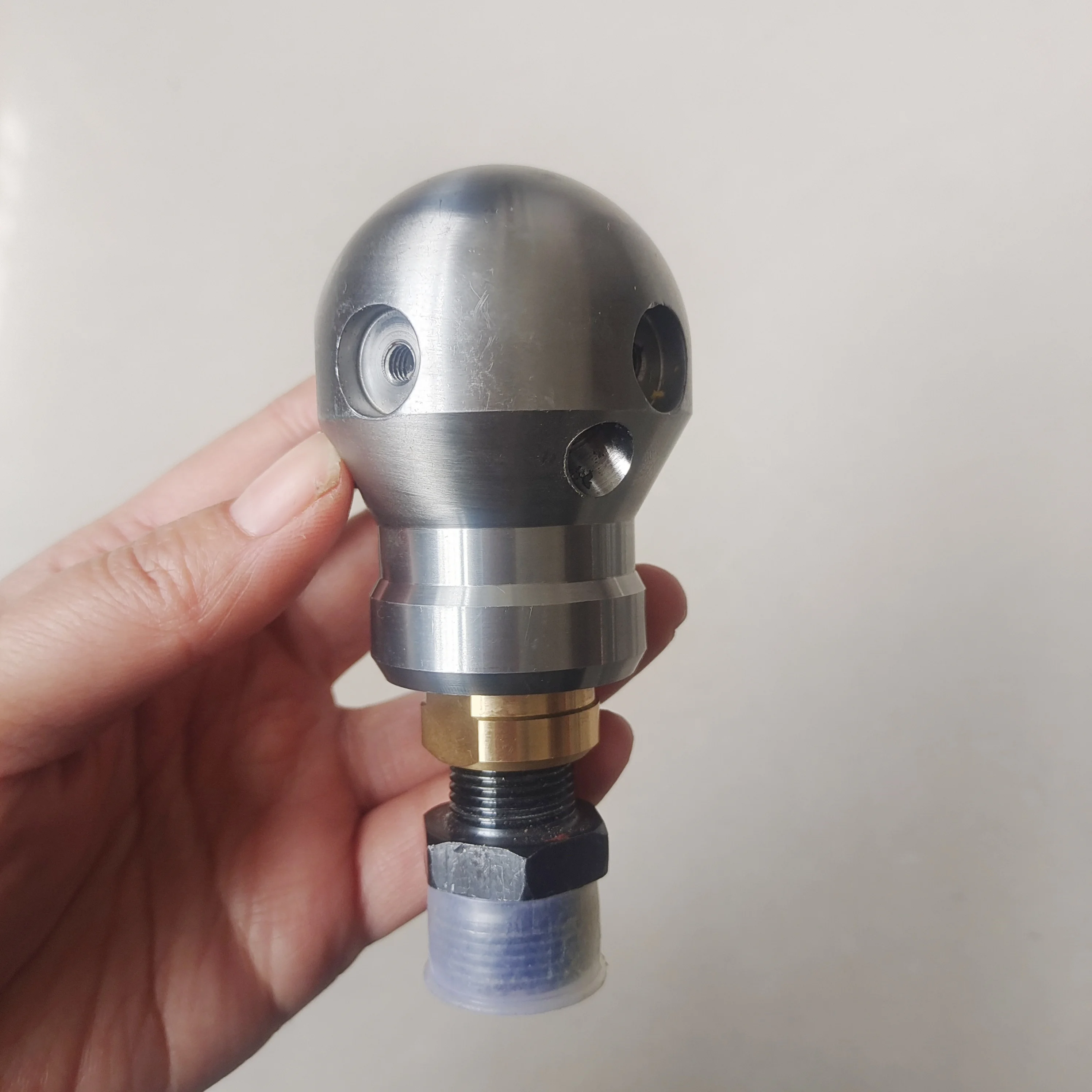 

Насадка для очистки канализации из нержавеющей стали WT-3/8