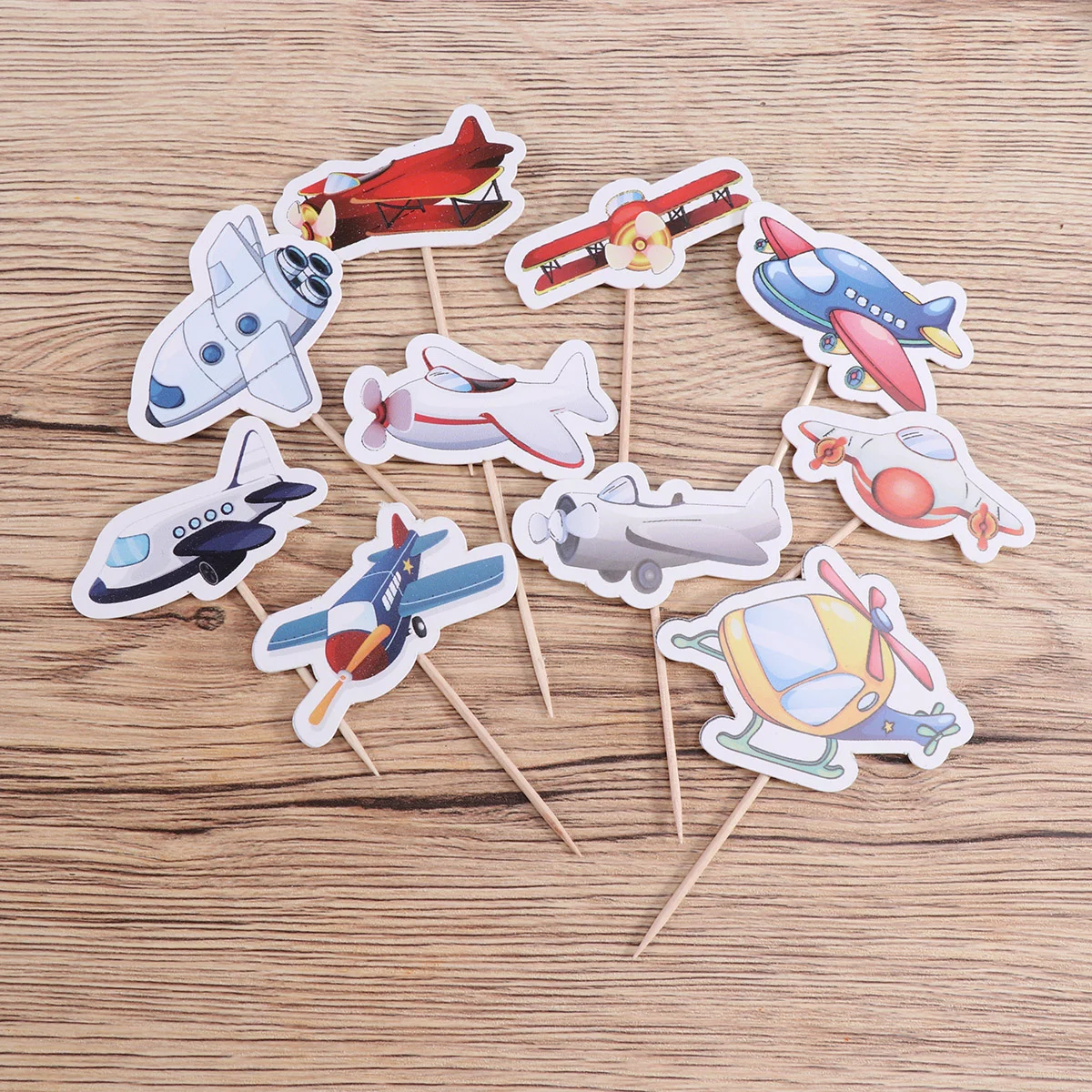 

10 Kids Cupcake Toppers Kids Birthday Cupcake Topper Decorative Cupcake Topper Cake Insert Topper Birthday Cupcake Picks