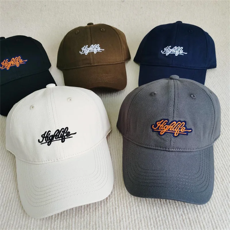 

New Baseball Cap premium denim Hip Hop novelty Letter embroidery Man Hat luxury Sun protection Spring 2022Female Golf Cap Unisex