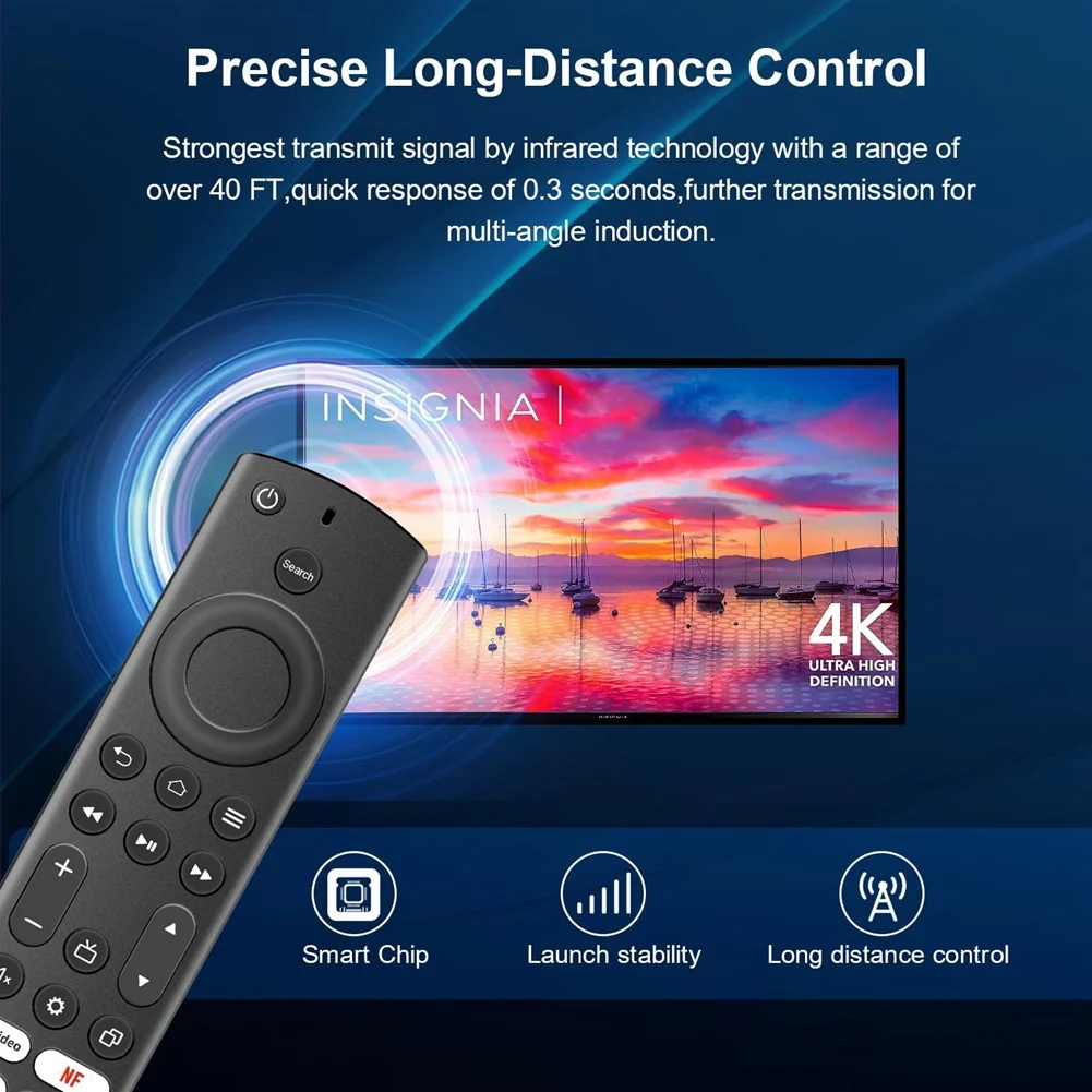 2 шт. универсальный пульт дистанционного управления для ТВ Insignia и Toshiba Smart TV Hisense AMZ