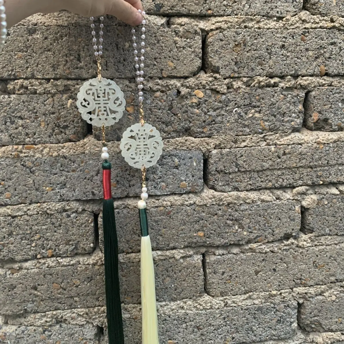 

Аксессуары для костюмов Qianchenmeng Han, имитация Xiuyu pip-step, длинный поток, Sup pip-step