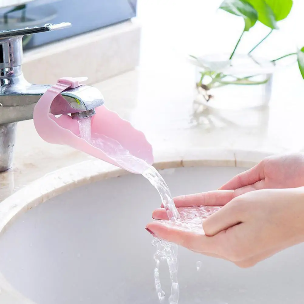 

Ergonomic Design Lightweight Slow Water Flow Faucet Extender for Bathroom