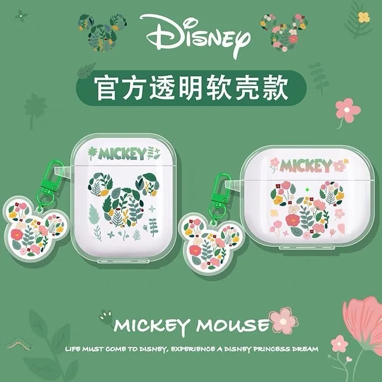 

Disney Mickey Minnie Mouse AirPods 3 Case Apple AirPods 2 Case Cover AirPods Pro Case IPhone Earphone Accessories Air Pod Case