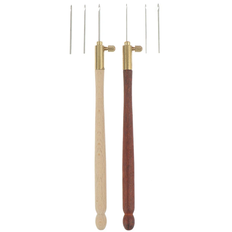 1 Набор французских игл для вышивания крючок вязания люневильский с 3 иглами