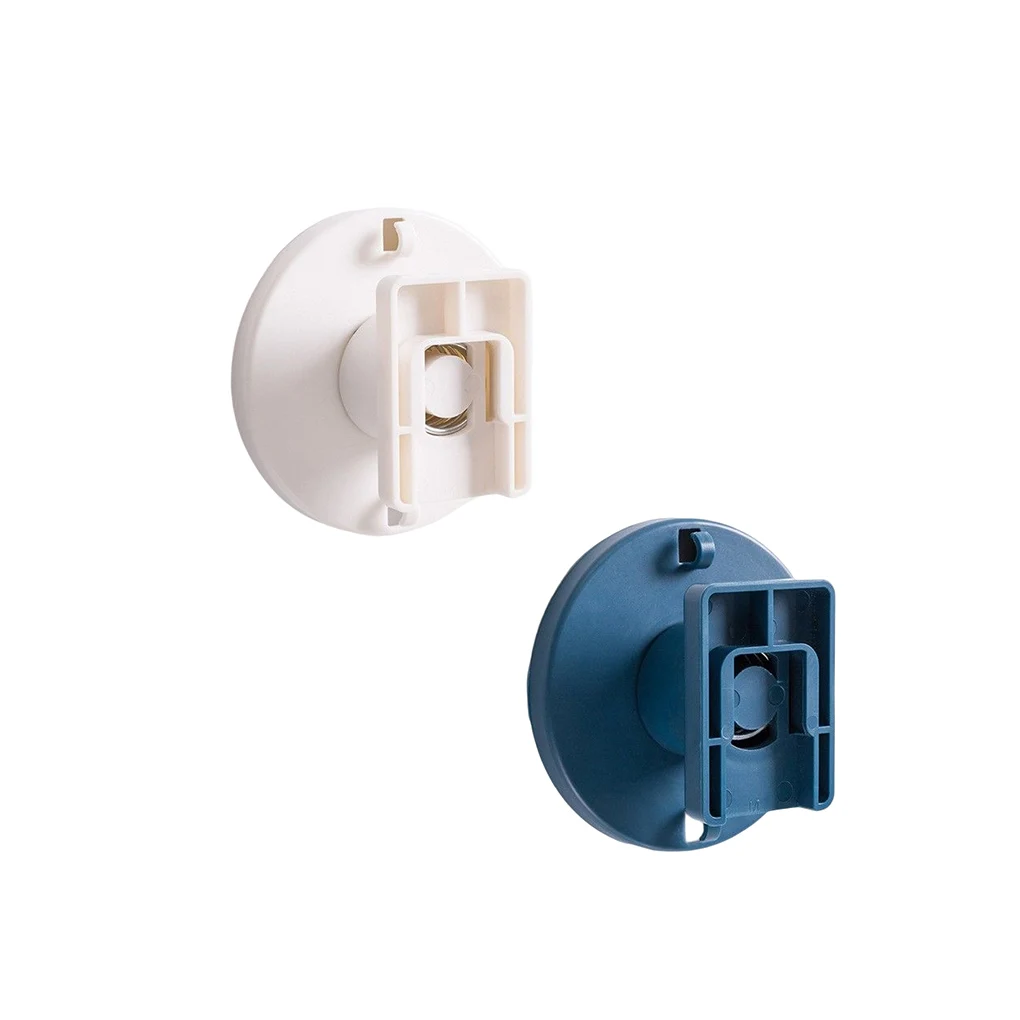 

Plastic Power Socket Holder Rotatable Self-adhesive Drill-free Adjustable Remote Controller Bracket Hanger White