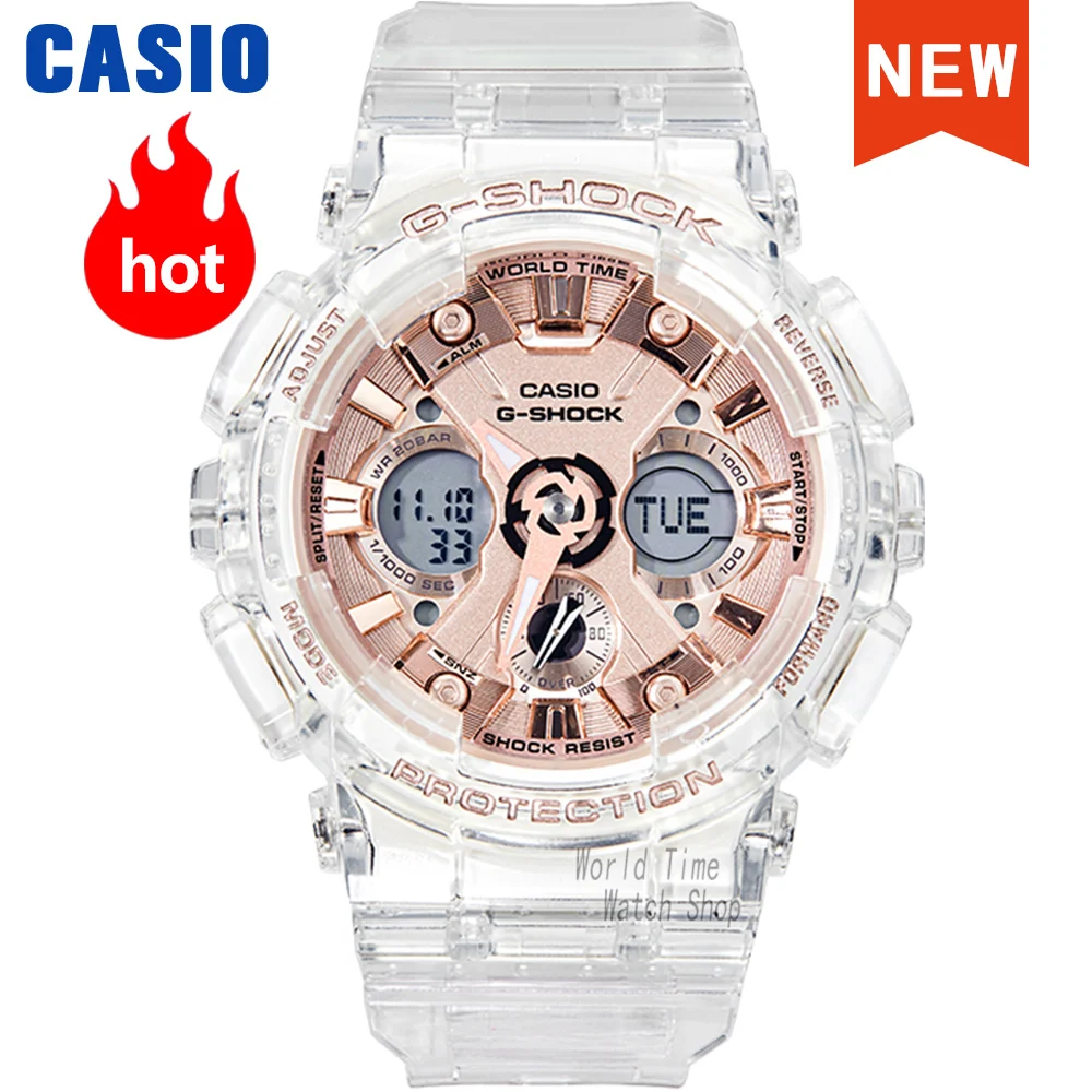 

Casio Watch g shock for men and women top luxury Waterproof Clock Sport quartz LED relogio masculino digital Watch GMA-S120SR-7A