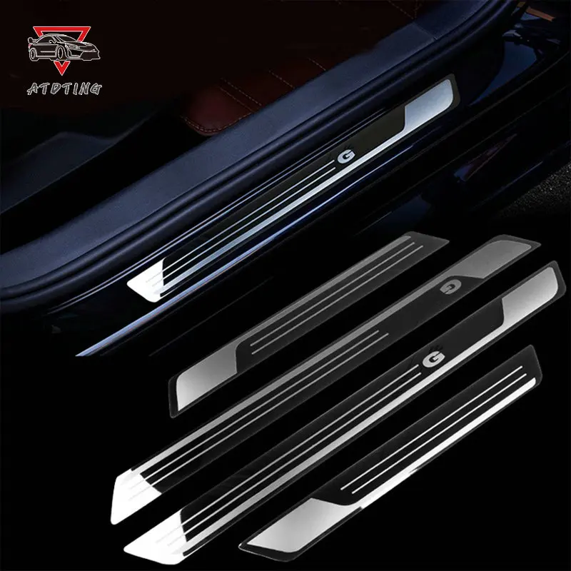 

Полоса для порога двери из нержавеющей стали для VW Volkswagen Golf 7 MK7 2011-2018