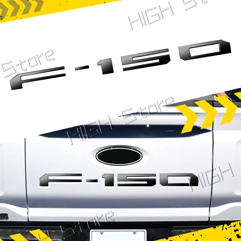 3D ABS пластиковый логотип с буквами F-150 эмблема автомобиля задняя дверь значок