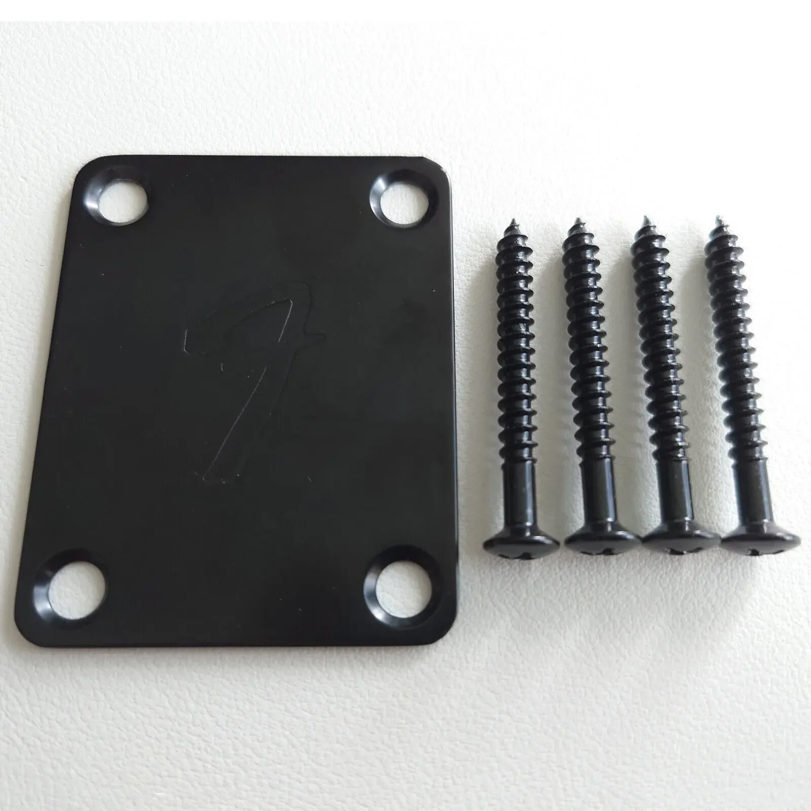 Черная пластина для грифа электрогитары крышка этикетка F задняя часть FD ST TL