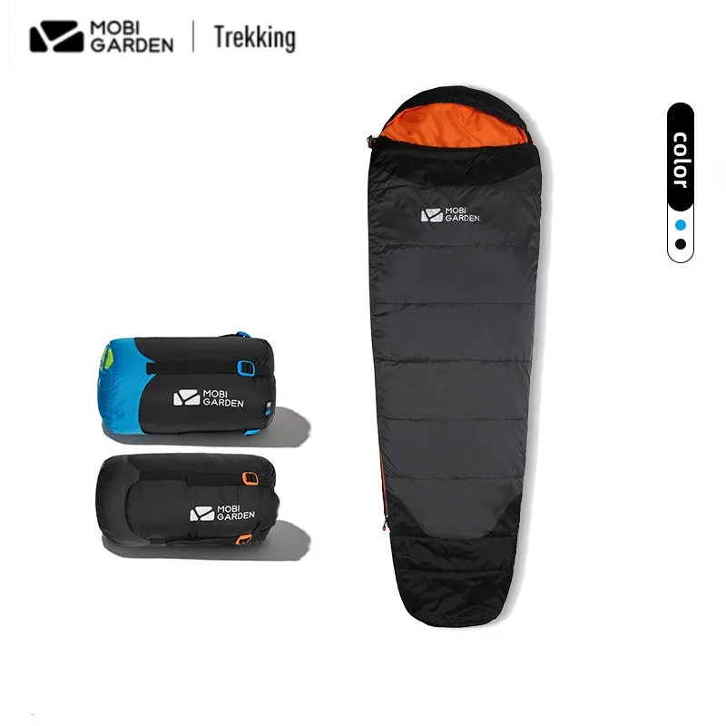 

Mobi Garden sleeping bag adult outdoor camping in winter thick warm adult indoor cold portable sleeping bag xy