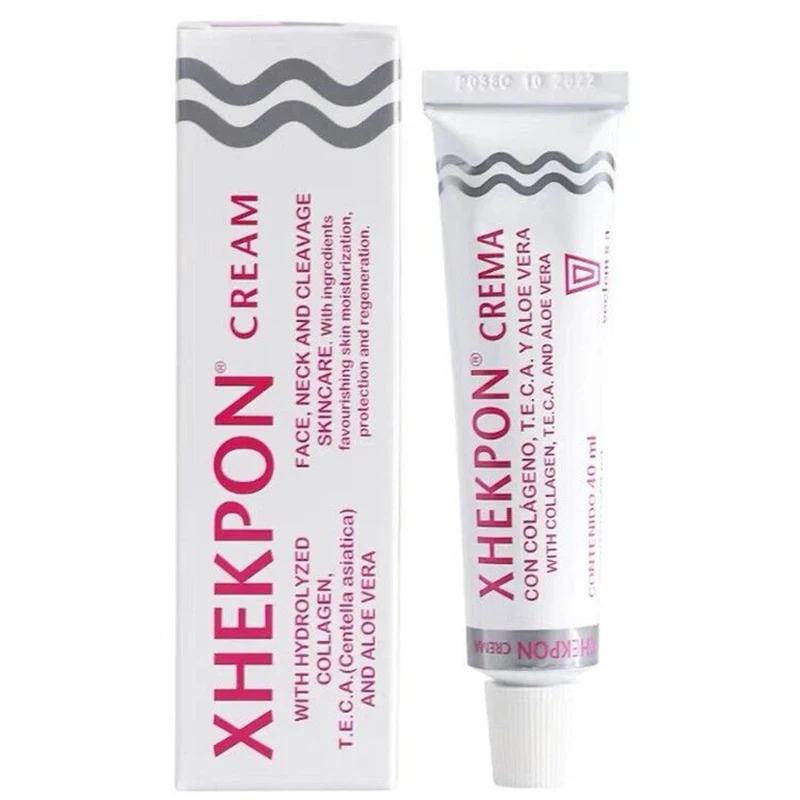 Новинка 2023, Лидер продаж, крем для лица и шеи Xhekpon Crema, 40 мл, испанское оформление шеи, Гладкий Антивозрастной крем, уход за кожей (art.: 3920c1932be25) - 3920c1932be25