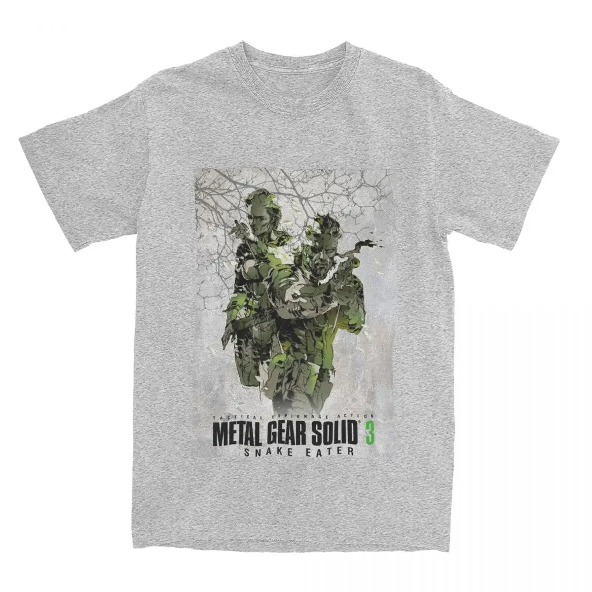 Мужская футболка с коротким рукавом и круглым вырезом из натурального хлопка