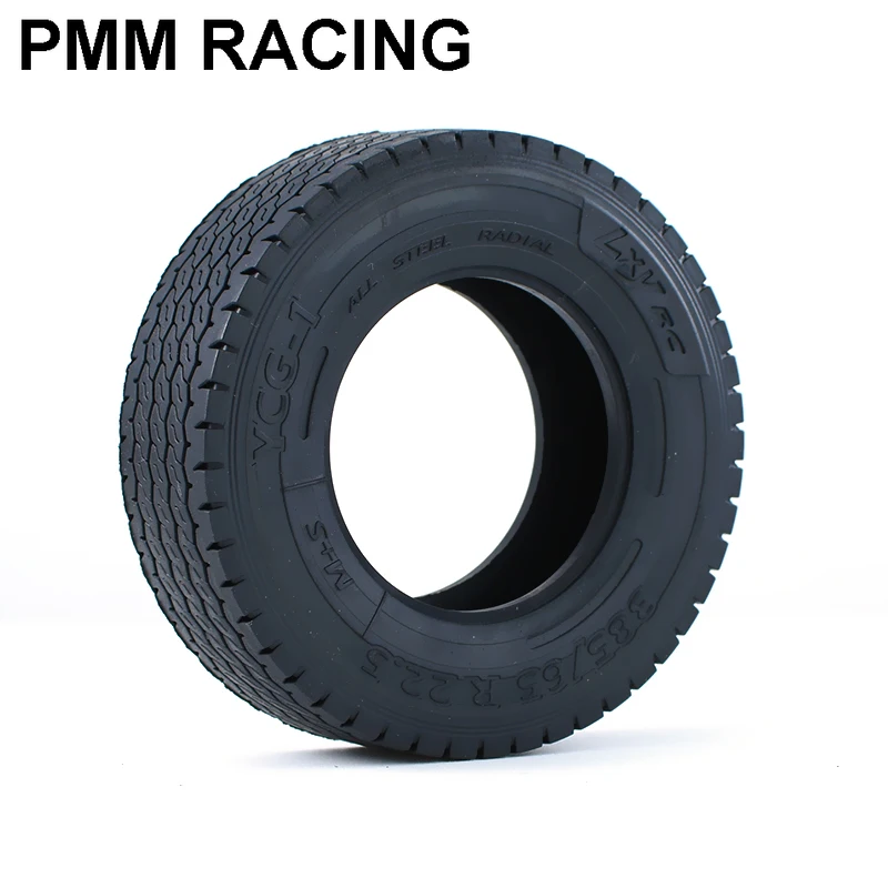

1 Pair High Quality Rubber All-terrain Tire 20mm/25mm for 1/14 Tamiya RC Truck Tipper Scania Man Actros R620 R470 DIY Parts