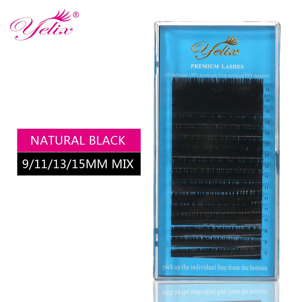 Индивидуальные ресницы натуральные накладные норковые для наращивания