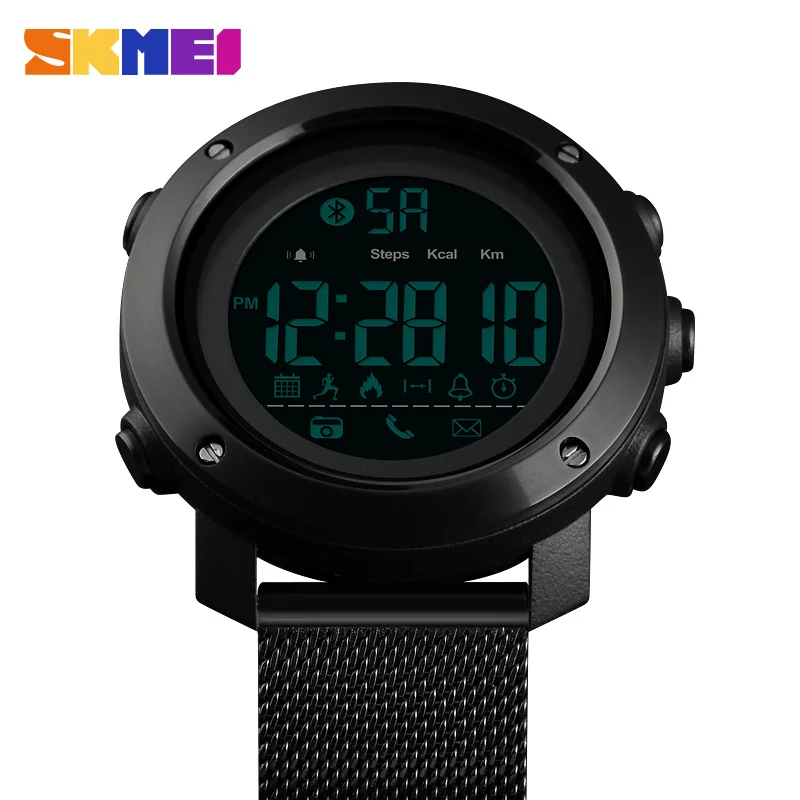 Часы наручные SKMEI мужские электронные люксовые Брендовые спортивные с цифрами