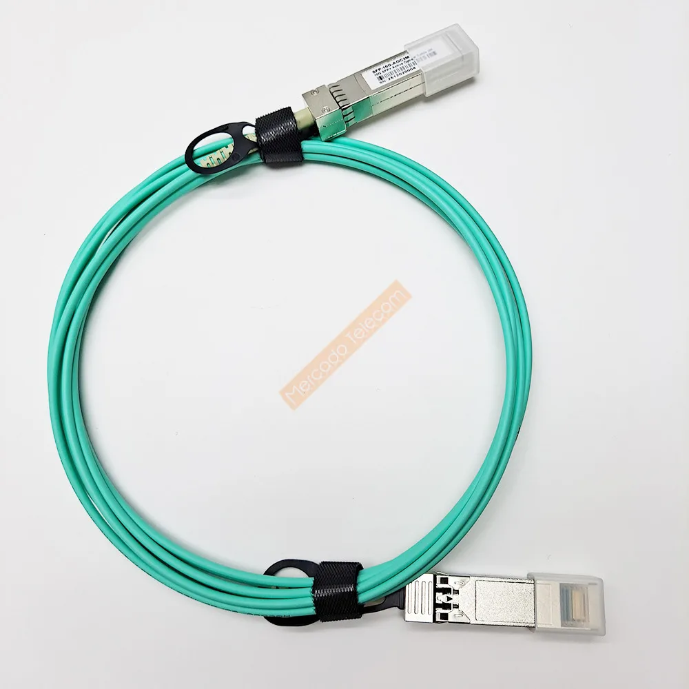 Фото Кабель 10G SFP+ AOC OM3 10GBASE, активный оптический кабель для стекирования, высокоскоростной, совместимый с Cisco, Huawei, MikroTik, HP, Intel, Dell №4