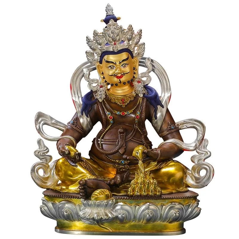 Большой 2023 хорошее качество позолота желтый Джамбала бог богатства поклонение