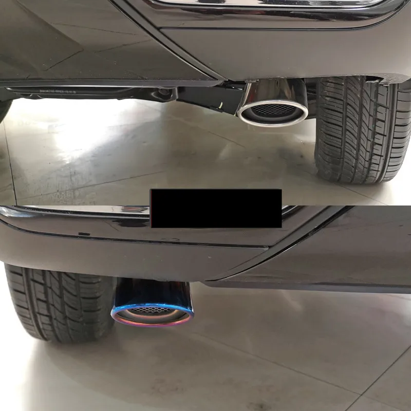 Автомобильная выхлопная труба декоративная рама хвостовая ГОРЛОВАЯ маска для