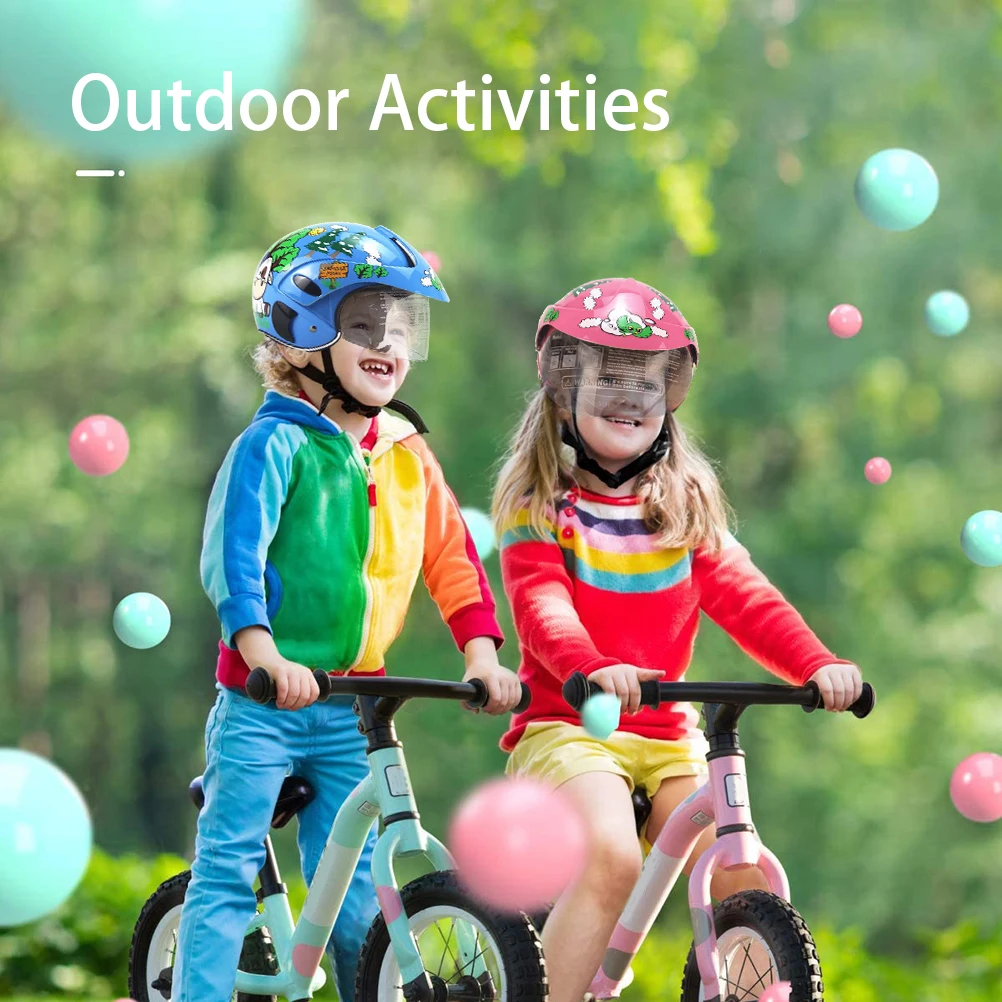 Детский велосипедный шлем мотоциклетный Защитный для От 2 до 8 лет Дети