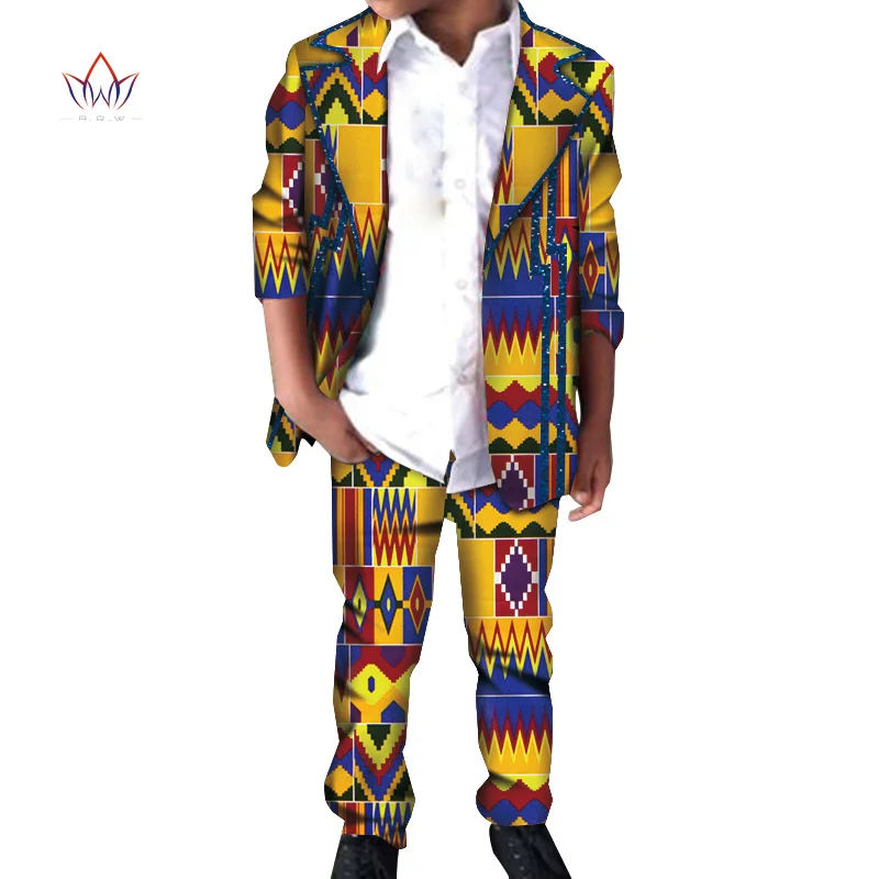 Ankara Boys Pants Set African Print Pant and Top Suit Toddler Boys Party Outfit Customized Size Special Occasion Outfit WYT536