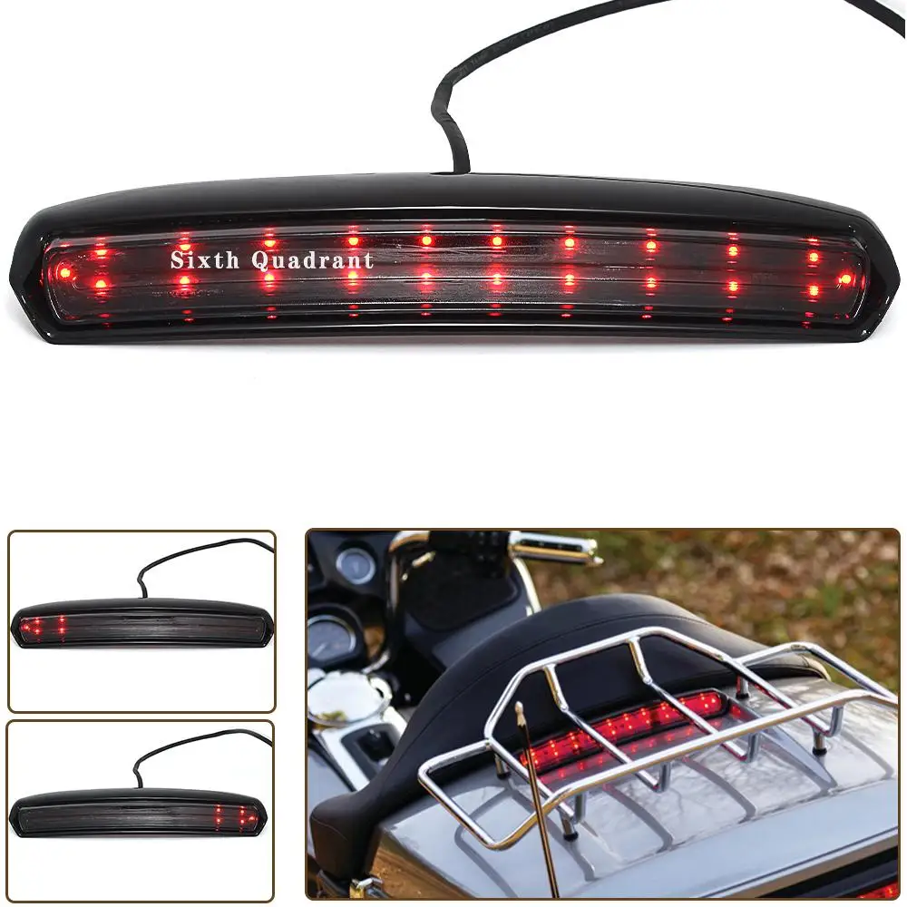 

New Motorcycle Lights Rear Tail Box Lights Red LED Brake Tail Light For Harley Touring Electra Glide Ultra Classic Ultra Limited