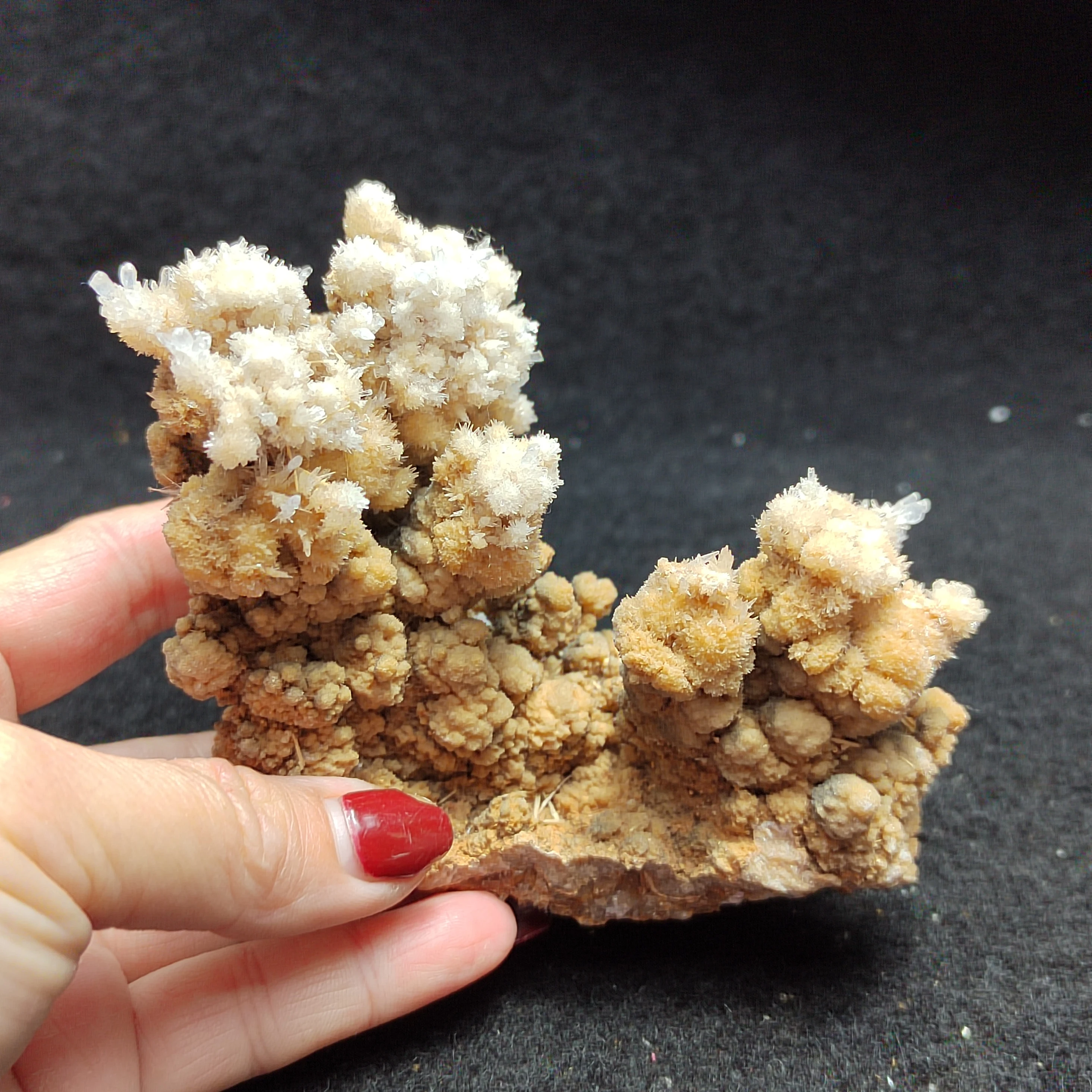 

303.6gCelebrity! 100% natural crystal calcite mineral healing ring vein teaching stone home decoration quartz gem collection