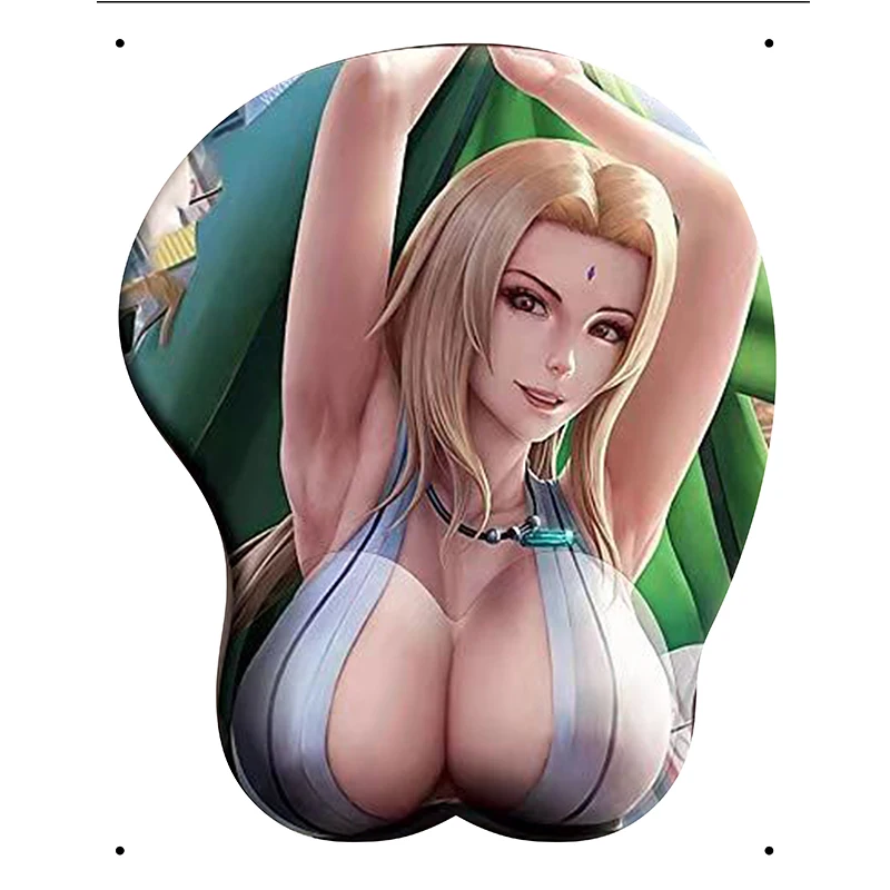 

3d mama sexy mouse pad silicone pulso vermelho menina impertinente mousepad grande jogo