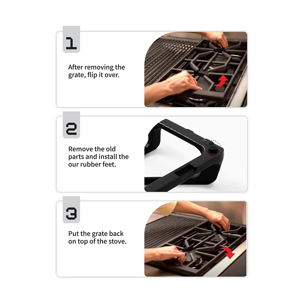 12 шт. резиновые ножки для газовой плиты GE WB02X24790