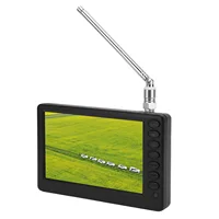 LEADSTAR D5 5 Inch Portable Pocket TV ISDB－T VHF UHF Digital and Analog mini small Car TV Television Support USB 6