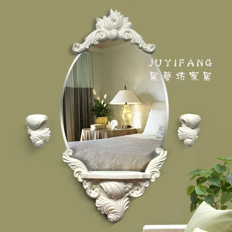 

Bathroom Wall Quality Decor Makeup Mirror Living Room Korean Aesthetic Room Decor Foil Espejos Con Luces Nursery Room Decor