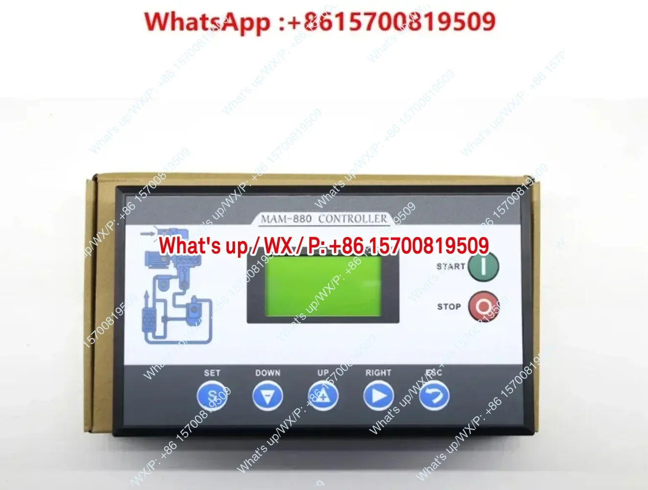 Фото Панель управления для винтовых воздушных компрессоров MAM880 100A 200A 400A №2