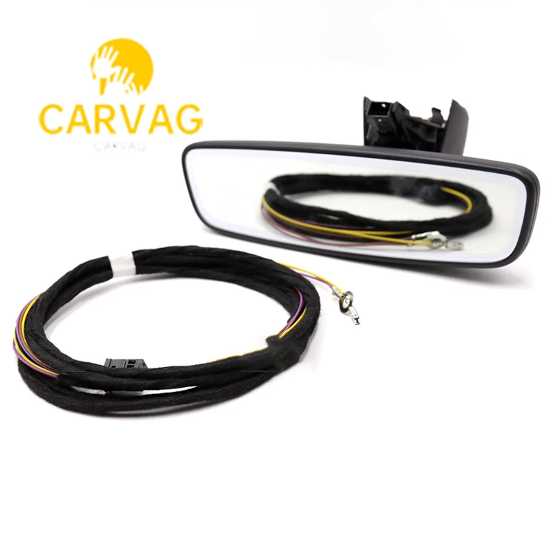 Антибликовая внутренняя зеркальная камера заднего вида с затемнением