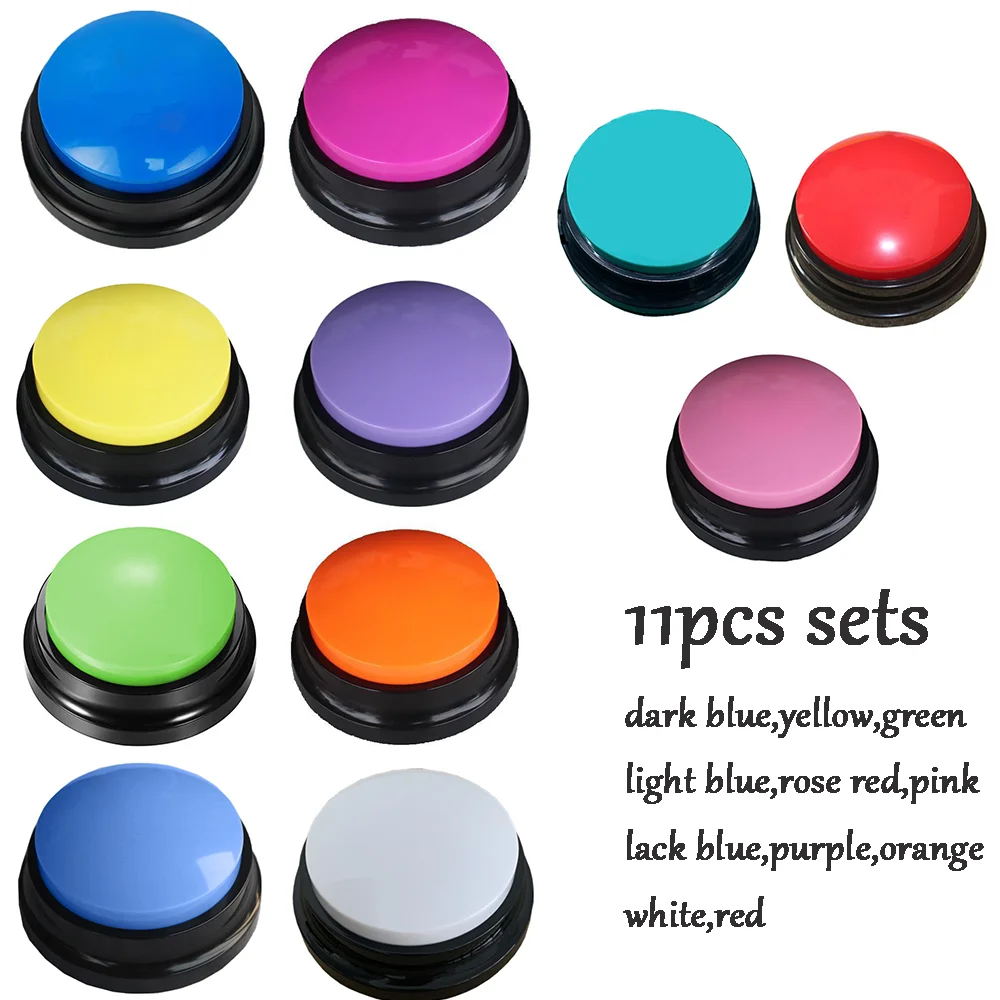 

Записываемая звуковая коробка для домашних животных, говорящая кнопка, диктофон для кошек, говорящая игрушка для домашних животных, общени...