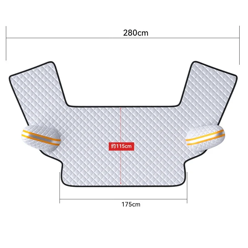 

Универсальный чехол на лобовое стекло автомобиля, солнцезащитный козырек от снега, льда, мороза, автомобильное стекло, солнцезащитный козырек, водонепроницаемый уличный