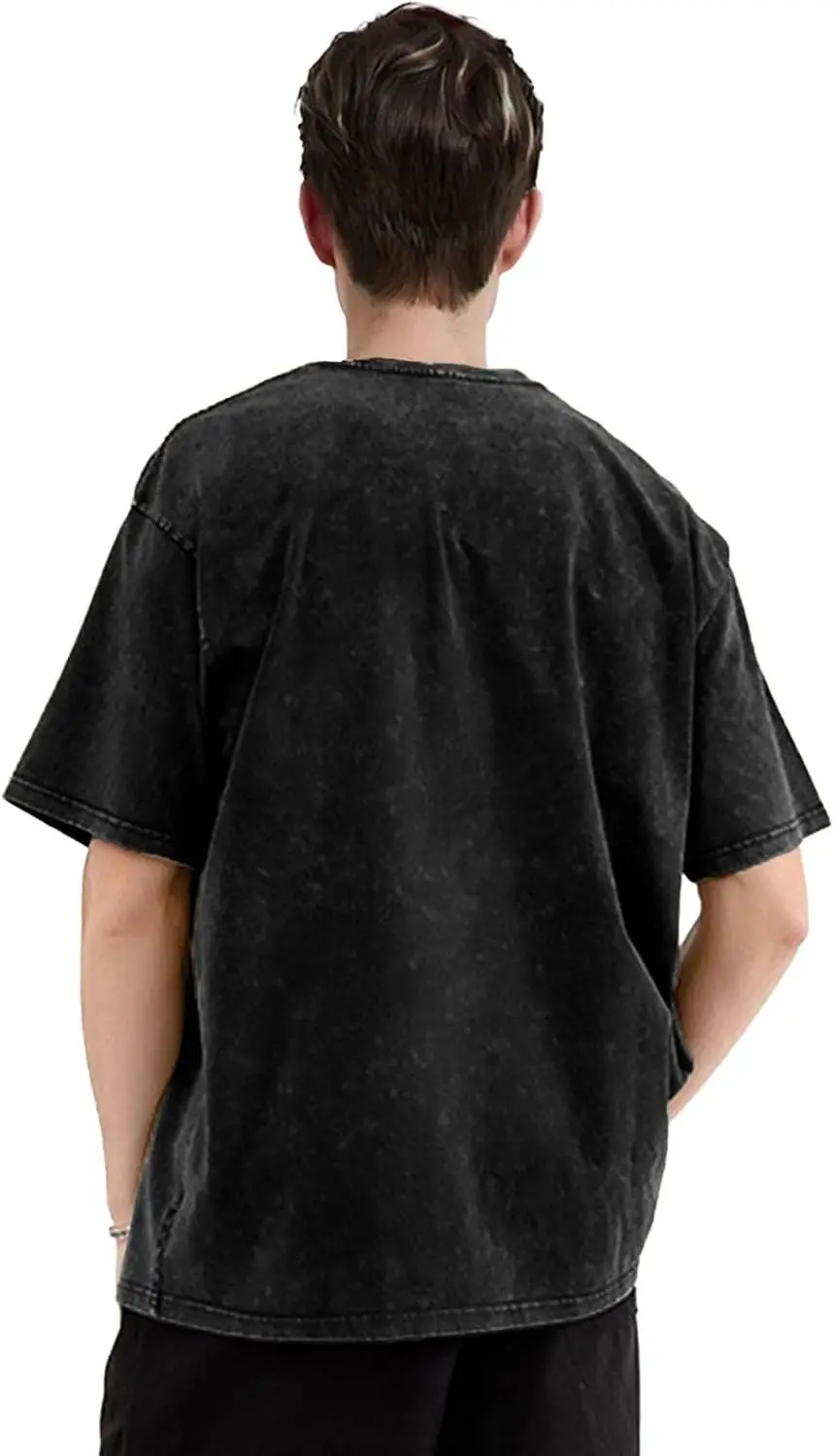 ROCK BAND Meek Rapper Mill рубашка для мужчин мытая винтажная футболка с коротким рукавом