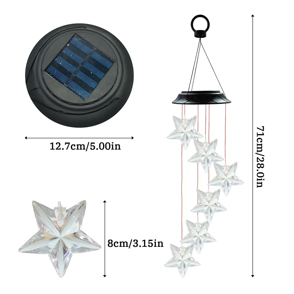 

Декоративная лампа-гирлянда с солнечной батареей