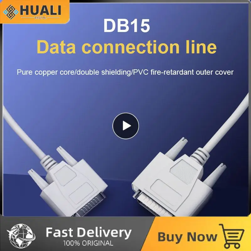 

Соединительная линия DB15, последовательный порт, параллельная портовая линия, штекер-штекер, ЧПУ гравировальная машина, линия 1,5 метров