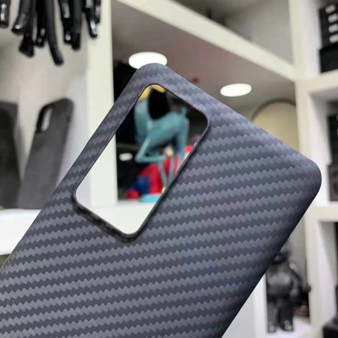 For Xiaomi 12t /12t Pro Carbon Fiber Case Aramid Fiber Cover Luxury Simple Case For For XIAOMI 12t /Xiaomi 12t Pro Phone Shell
